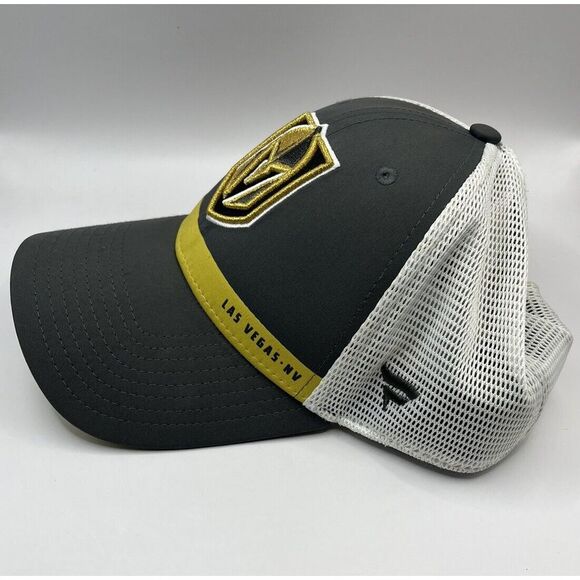 Vegas Golden Knights Fanatics Authentic Pro Rinkside Trucker Adjustable Hat - Picture 6 of 8